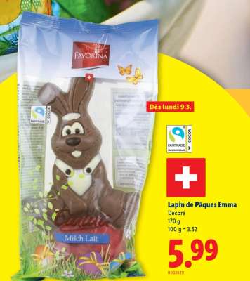 Lapin de Pâques Emma
