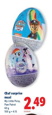 Œuf surprise maxi