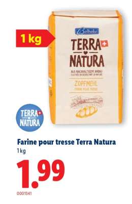 Farine pour tresse Terra Natura