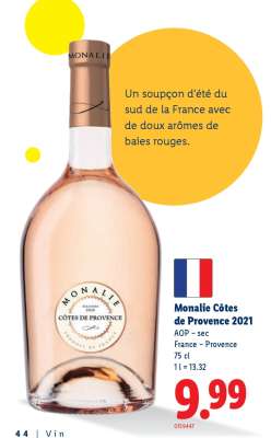 Monalie Côtes de Provence 2021