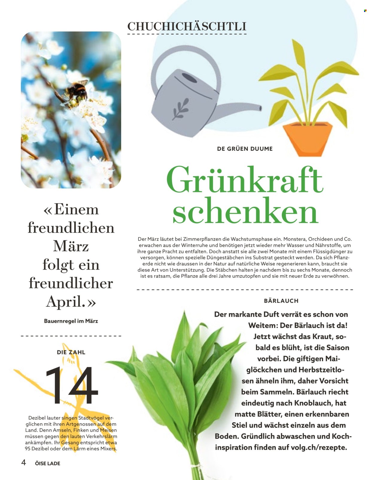 Catalogue Volg - 1.3.2026 - 31.3.2026. Page 4. Page 4