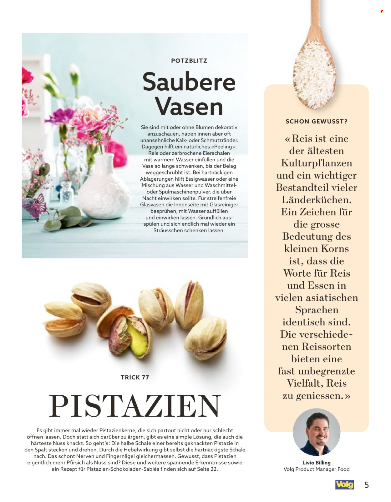 Catalogue Volg - 1.3.2026 - 31.3.2026. Page 5. Page 5