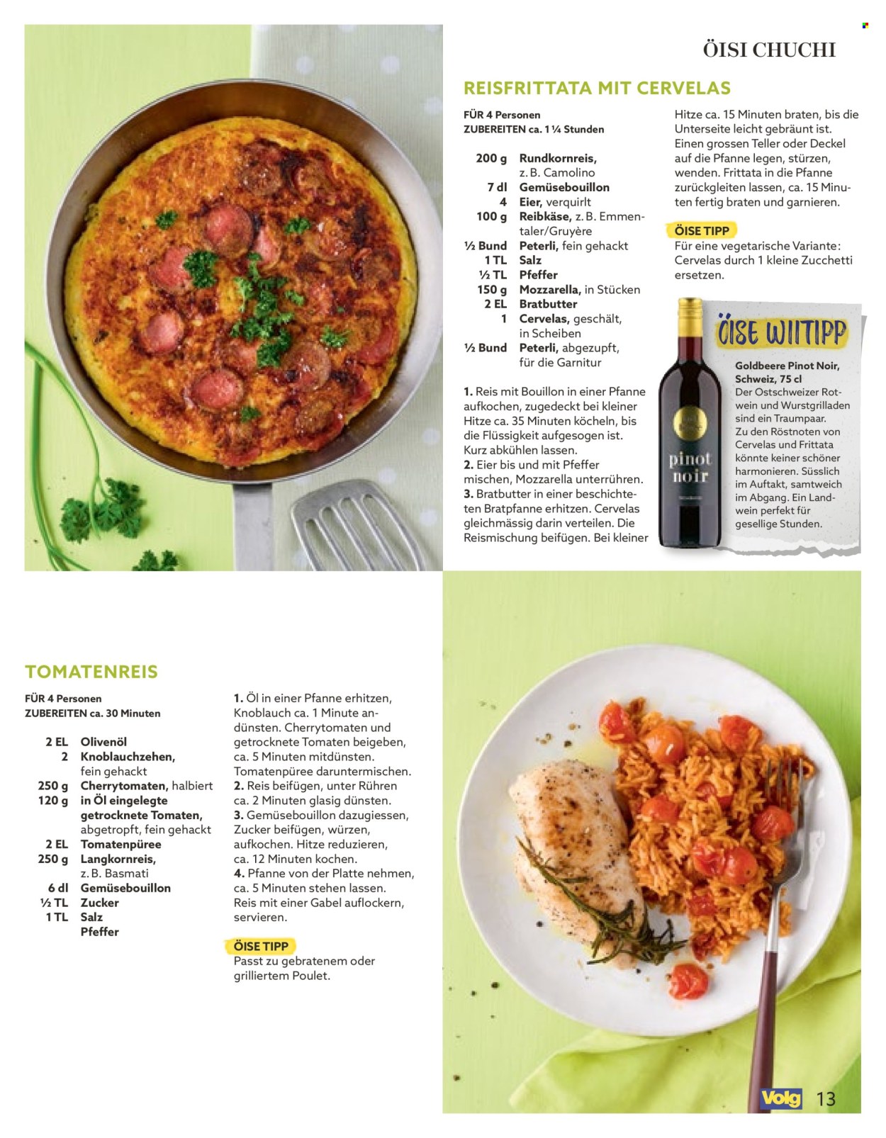 Catalogue Volg - 1.3.2026 - 31.3.2026. Page 13. Page 13