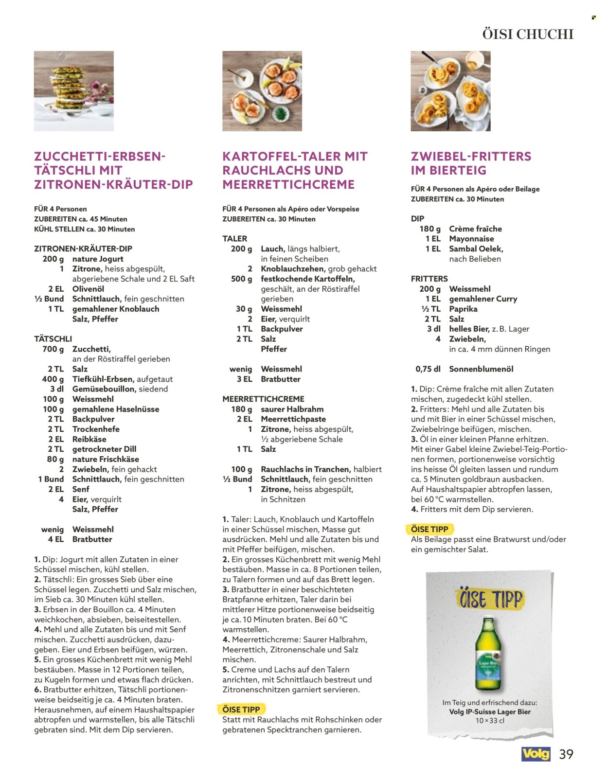 Catalogue Volg - 1.3.2026 - 31.3.2026. Page 39. Page 39