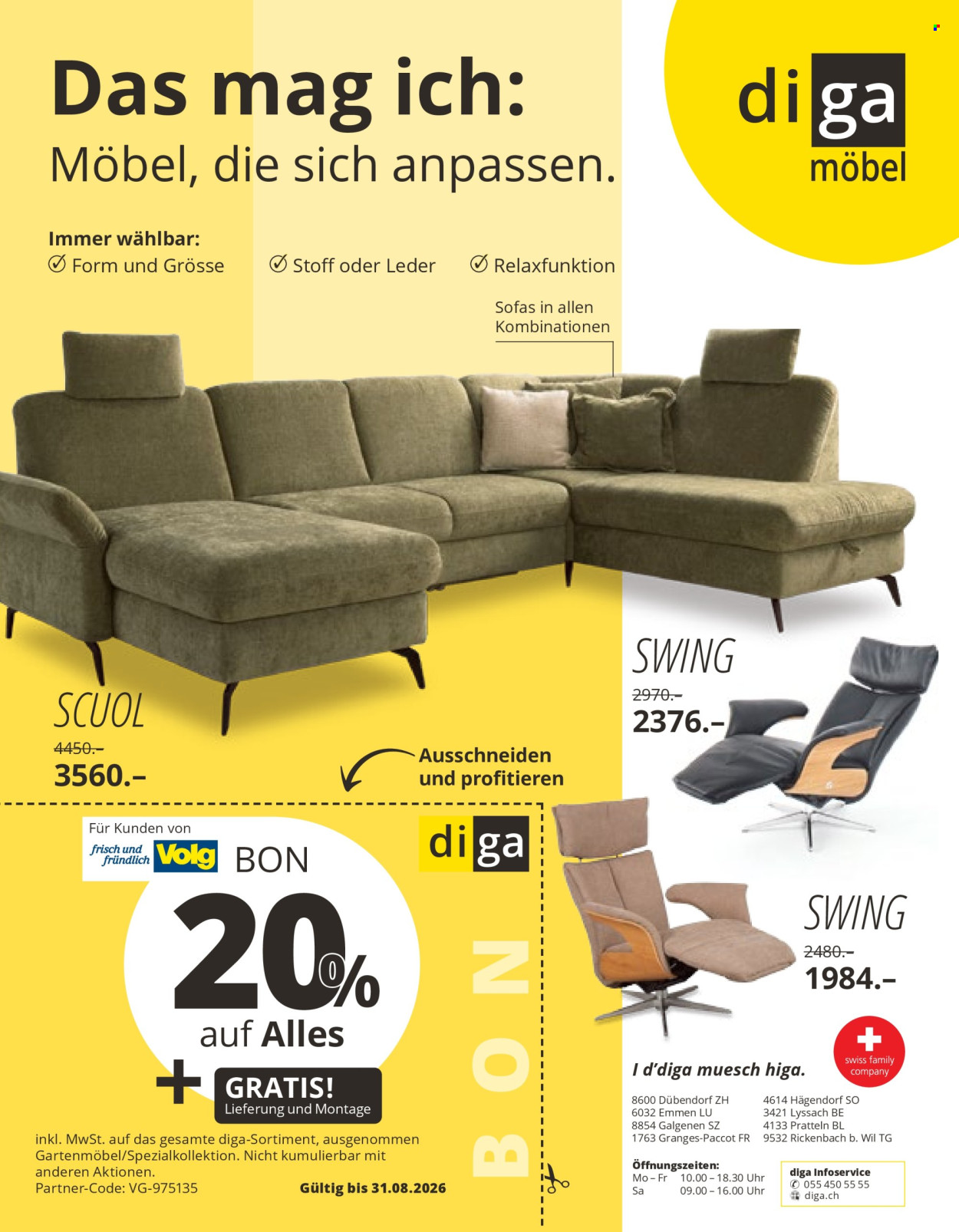 Catalogue Volg - 1.3.2026 - 31.3.2026. Page 58. Page 58