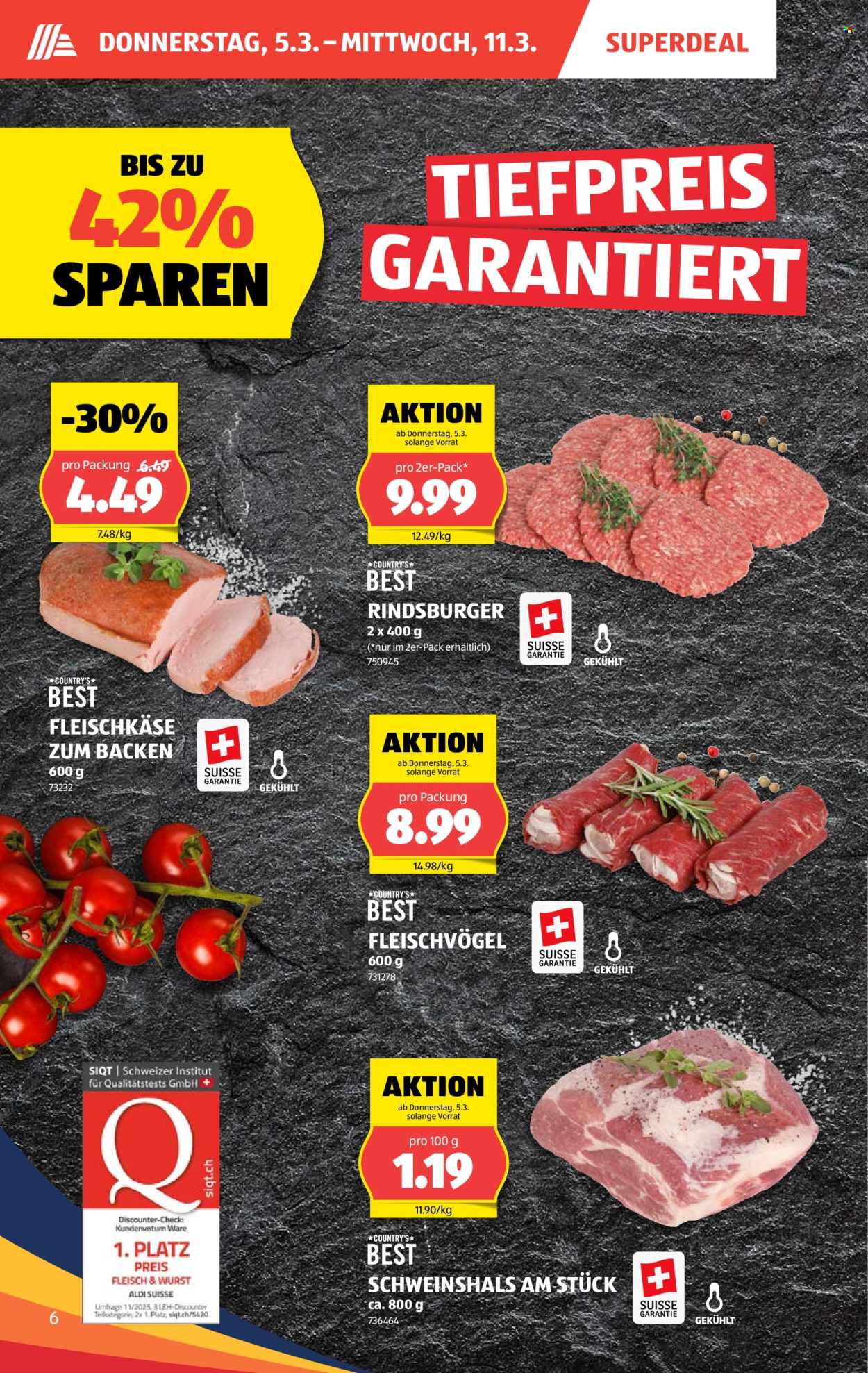 Catalogue Aldi - 5.3.2026 - 11.3.2026. Page 6. Page 6