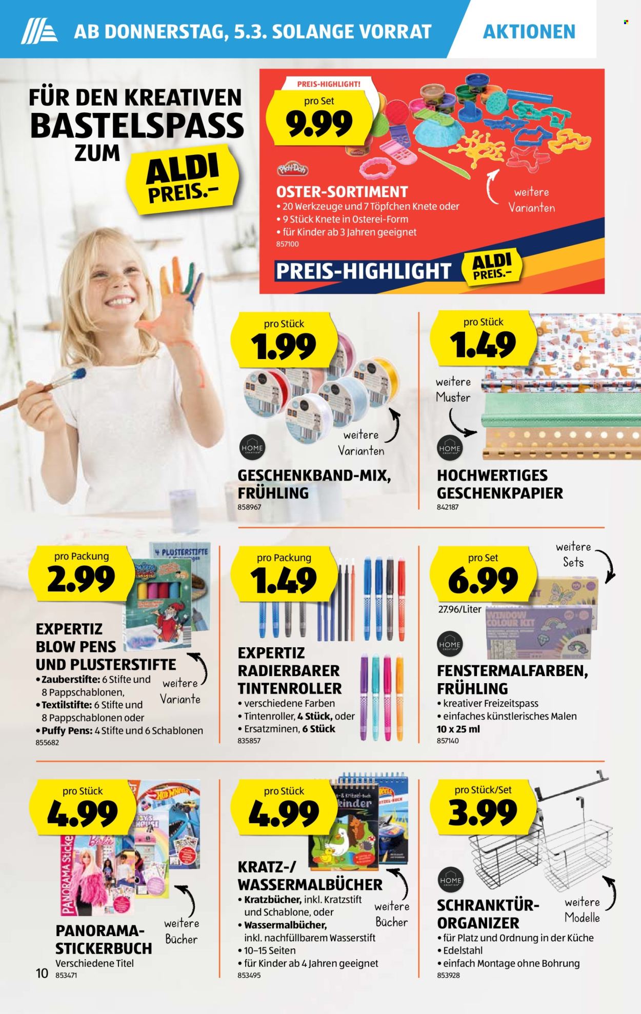 Catalogue Aldi - 5.3.2026 - 11.3.2026. Page 10. Page 10