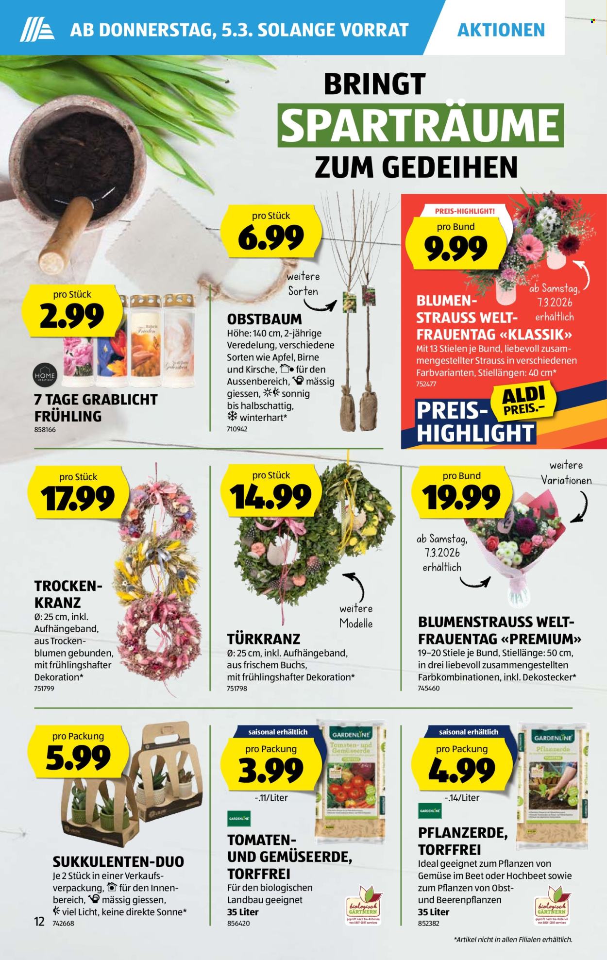 Catalogue Aldi - 5.3.2026 - 11.3.2026. Page 12. Page 12