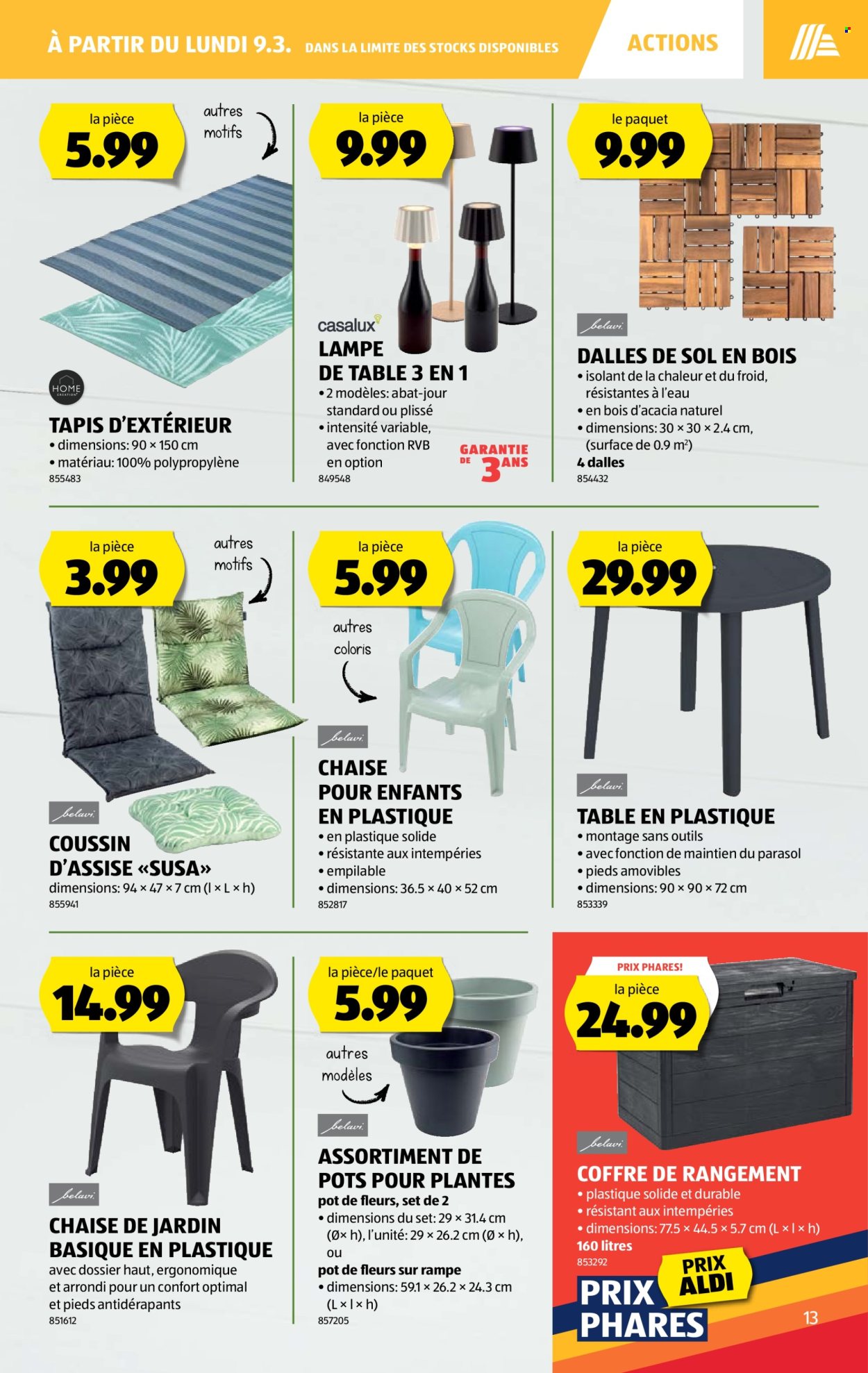 Catalogue Aldi - 5.3.2026 - 11.3.2026. Page 13. Page 13