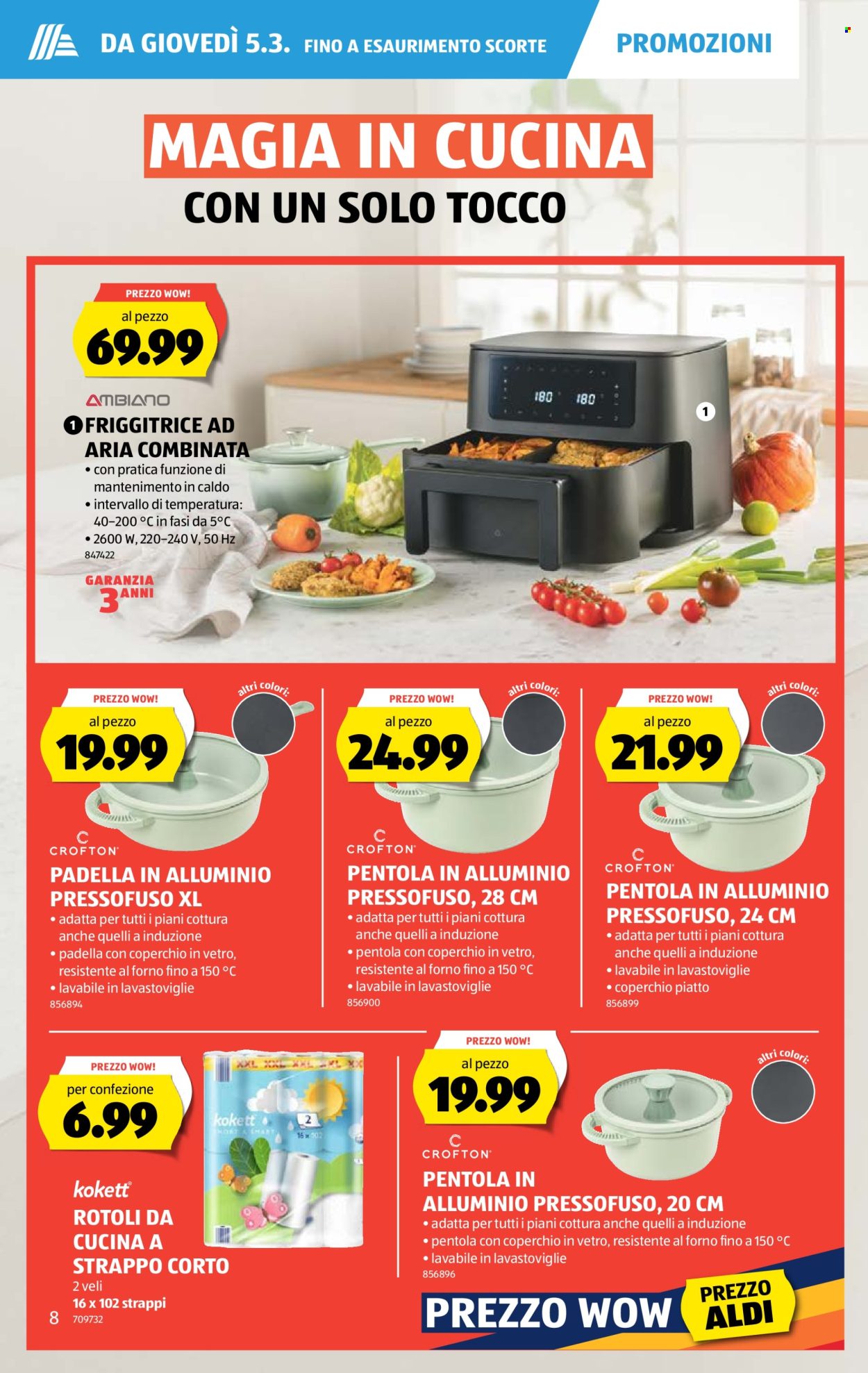 Catalogue Aldi - 5.3.2026 - 11.3.2026. Page 8. Page 8