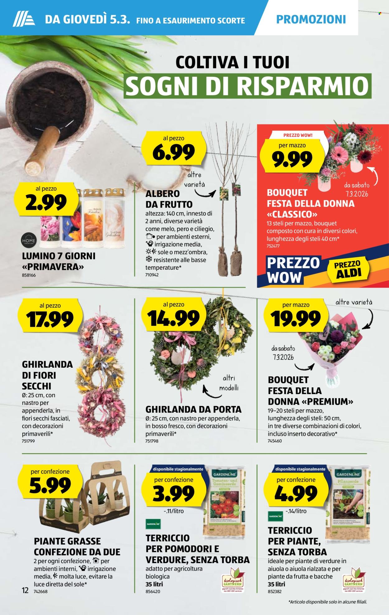 Catalogue Aldi - 5.3.2026 - 11.3.2026. Page 12. Page 12