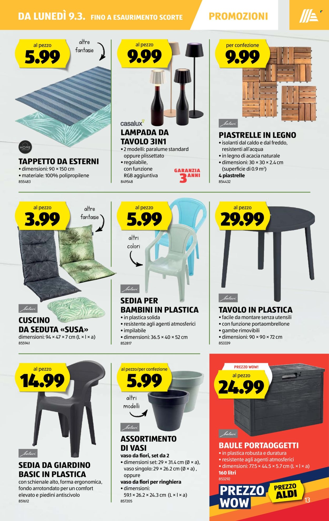 Catalogue Aldi - 5.3.2026 - 11.3.2026. Page 13. Page 13