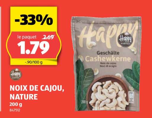 NOIX DE CAJOU NATURE