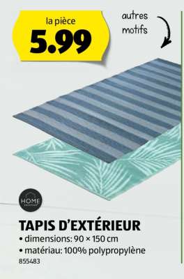 Tapis d'extérieur