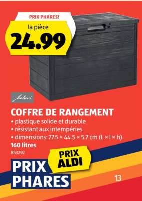 COFFRE DE RANGEMENT