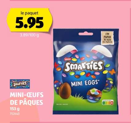 SMARTIES MINI-ŒUFS DE PÂQUES