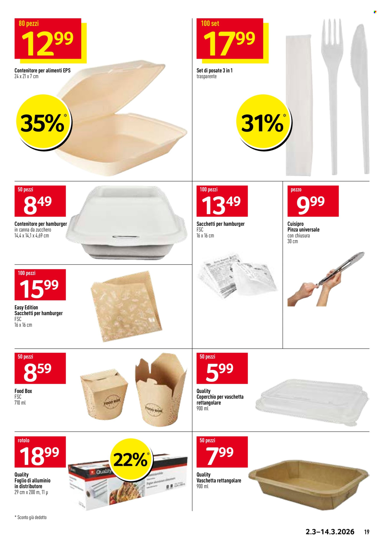 Catalogue Prodega - 2.3.2026 - 14.3.2026. Page 19. Page 19