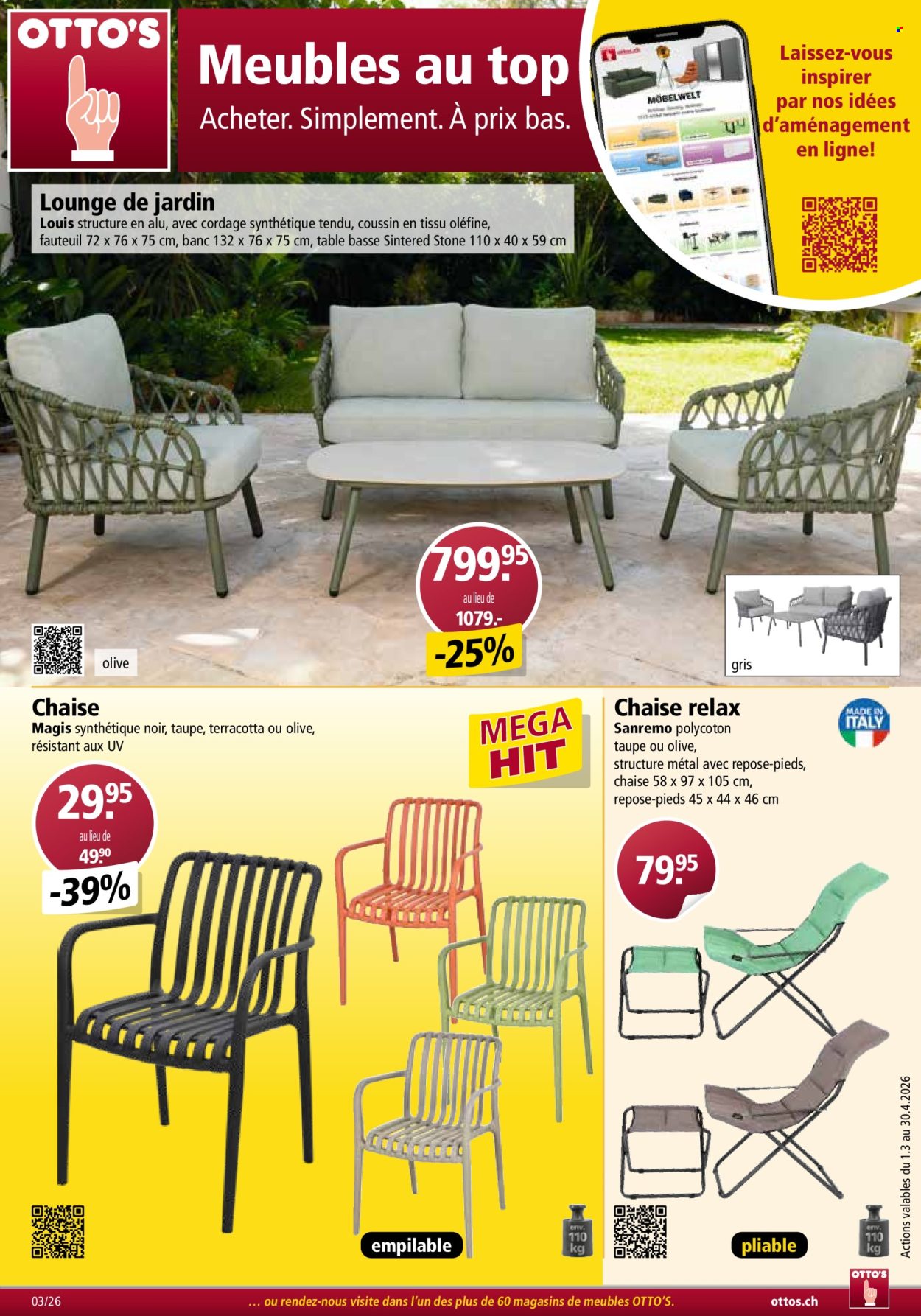 Catalogue Otto's - 1.3.2026 - 30.4.2026. Page 1. Page 1
