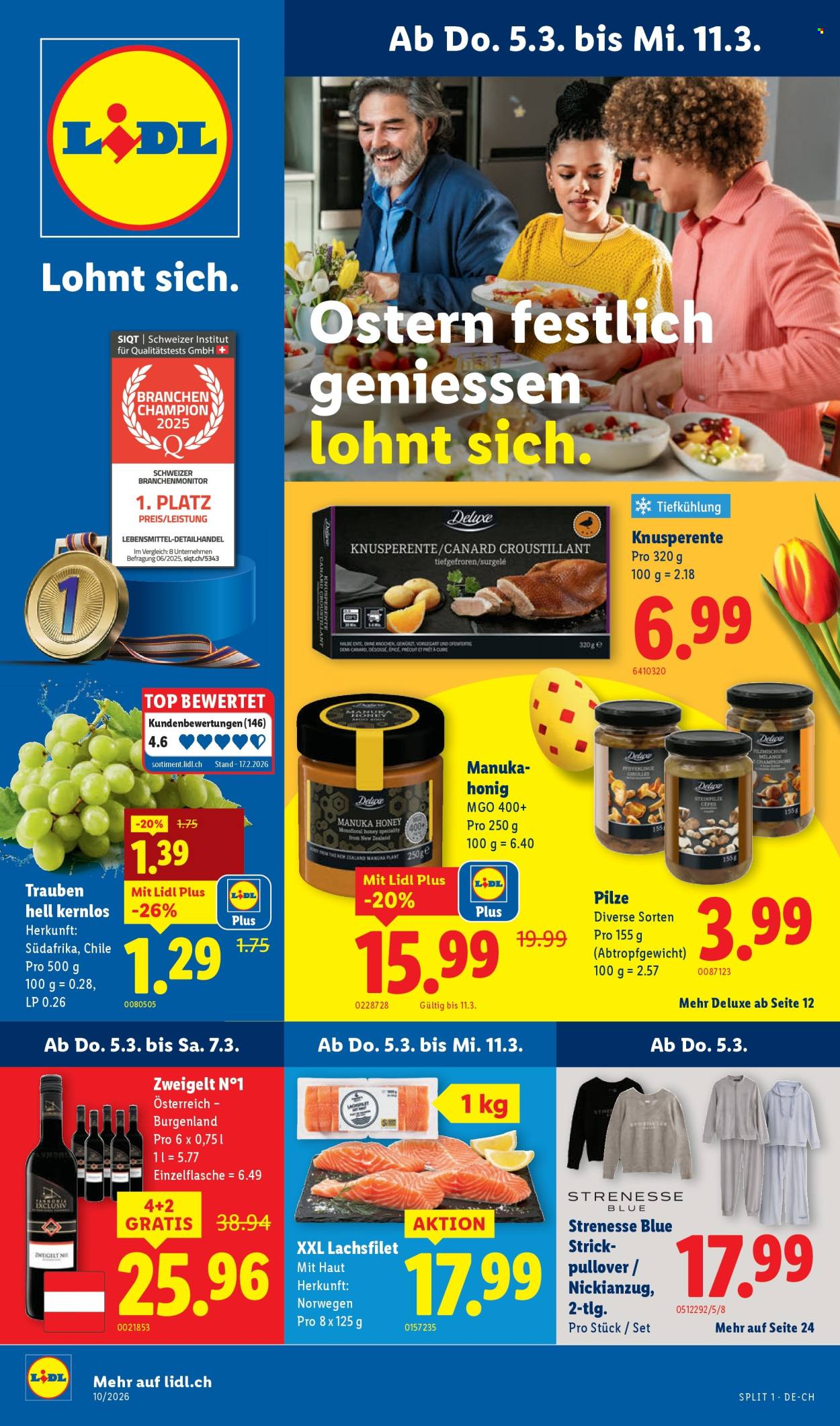 Catalogue Lidl - 5.3.2026 - 11.3.2026. Page 1. Page 1