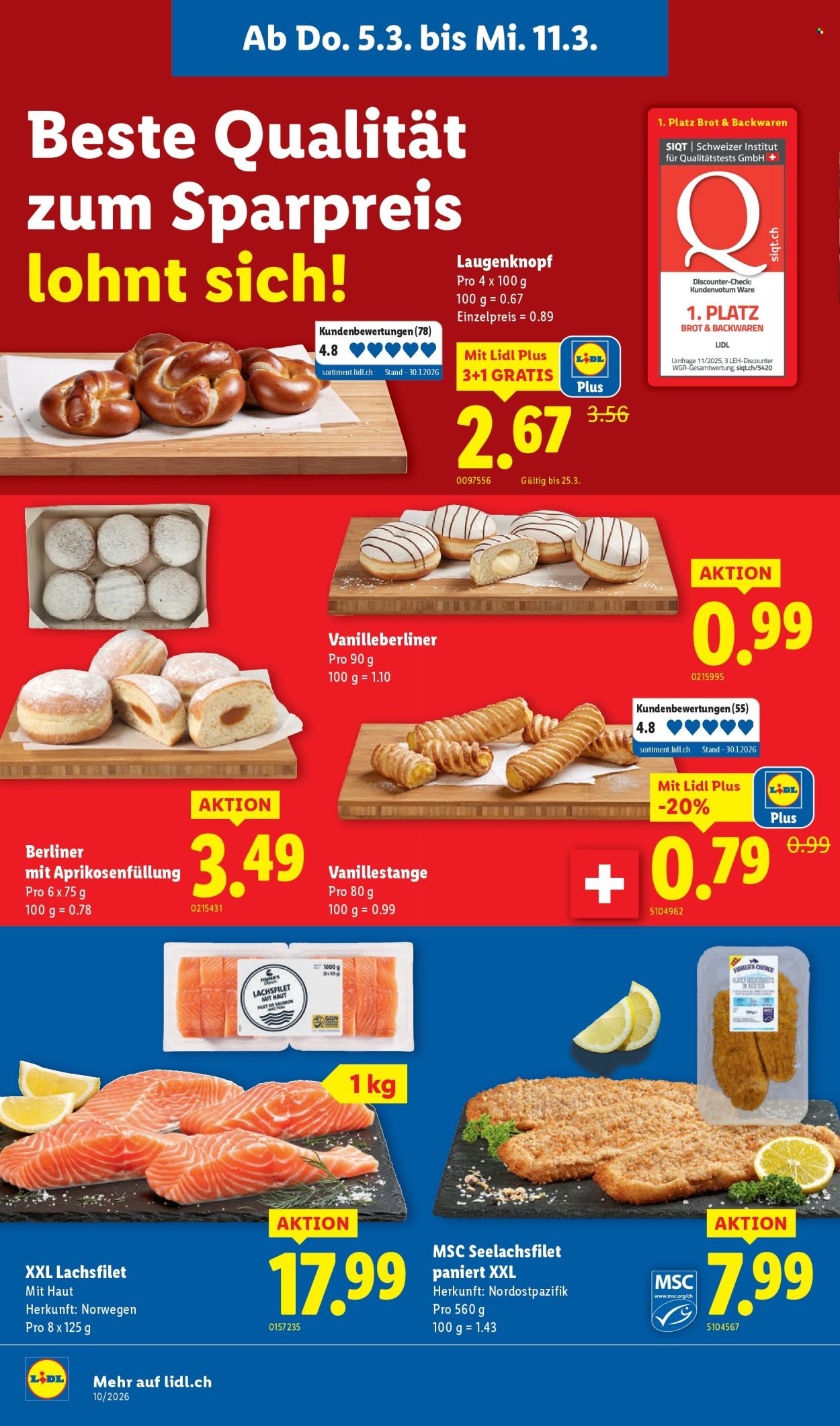 Catalogue Lidl - 5.3.2026 - 11.3.2026. Page 6. Page 6