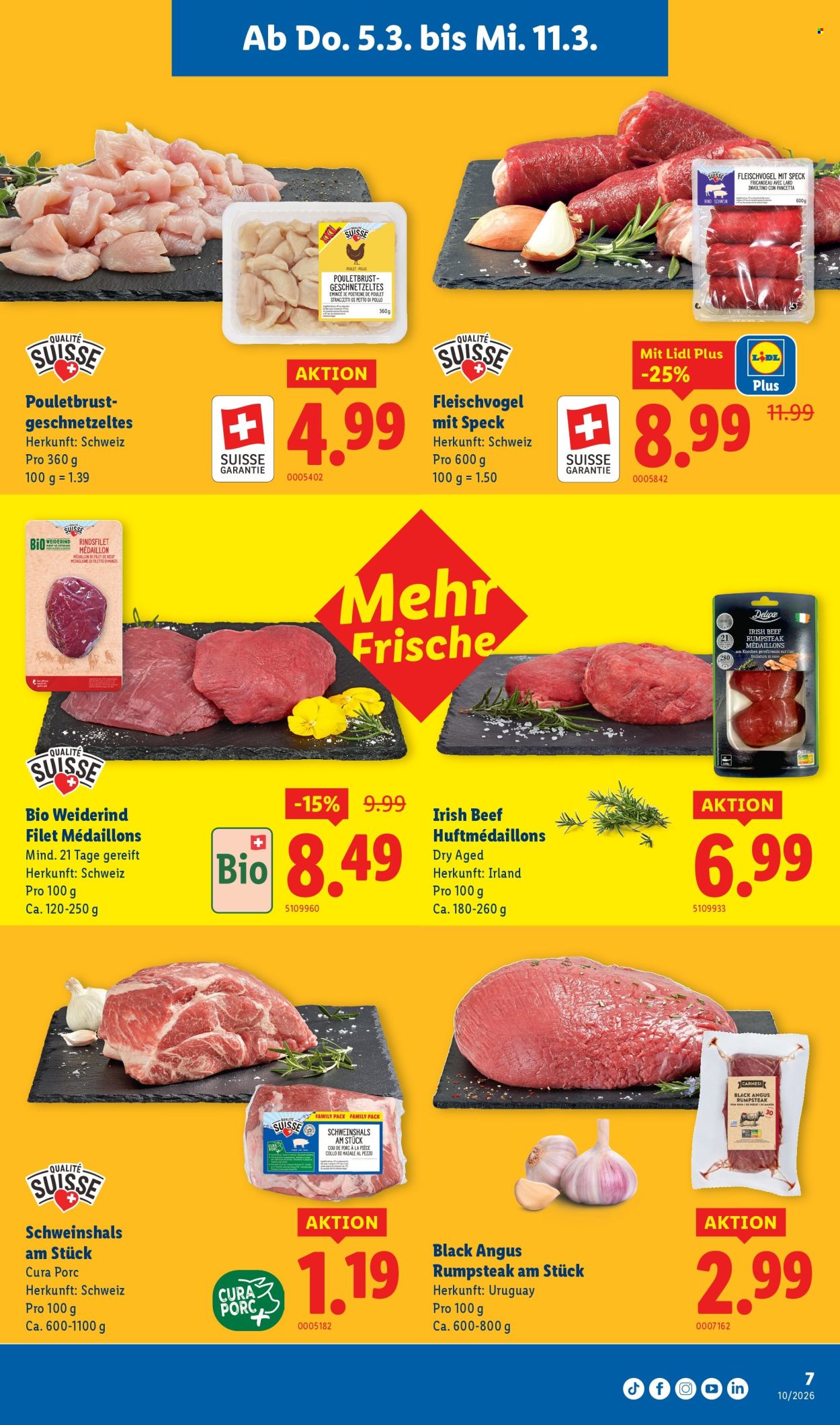 Catalogue Lidl - 5.3.2026 - 11.3.2026. Page 7. Page 7