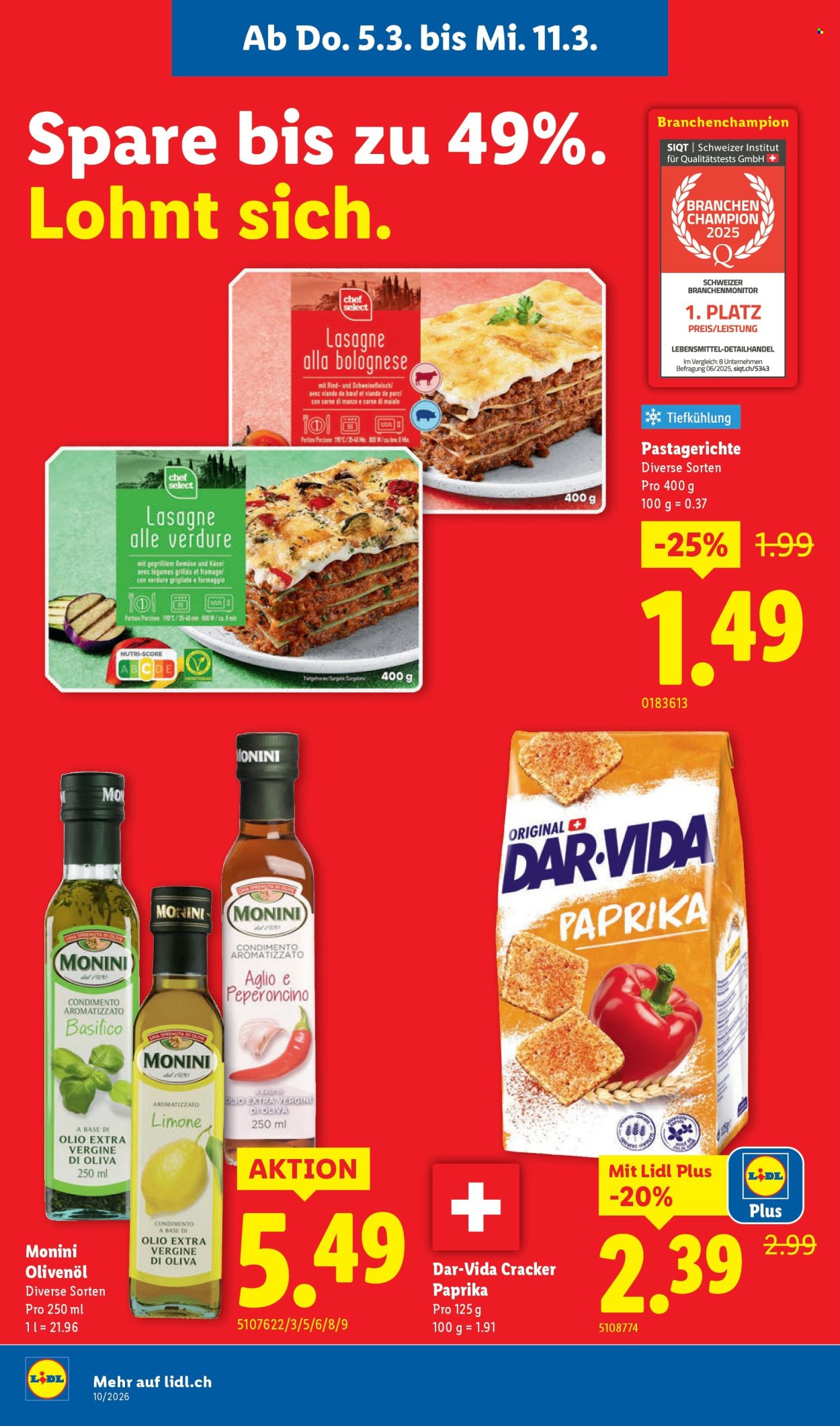 Catalogue Lidl - 5.3.2026 - 11.3.2026. Page 8. Page 8