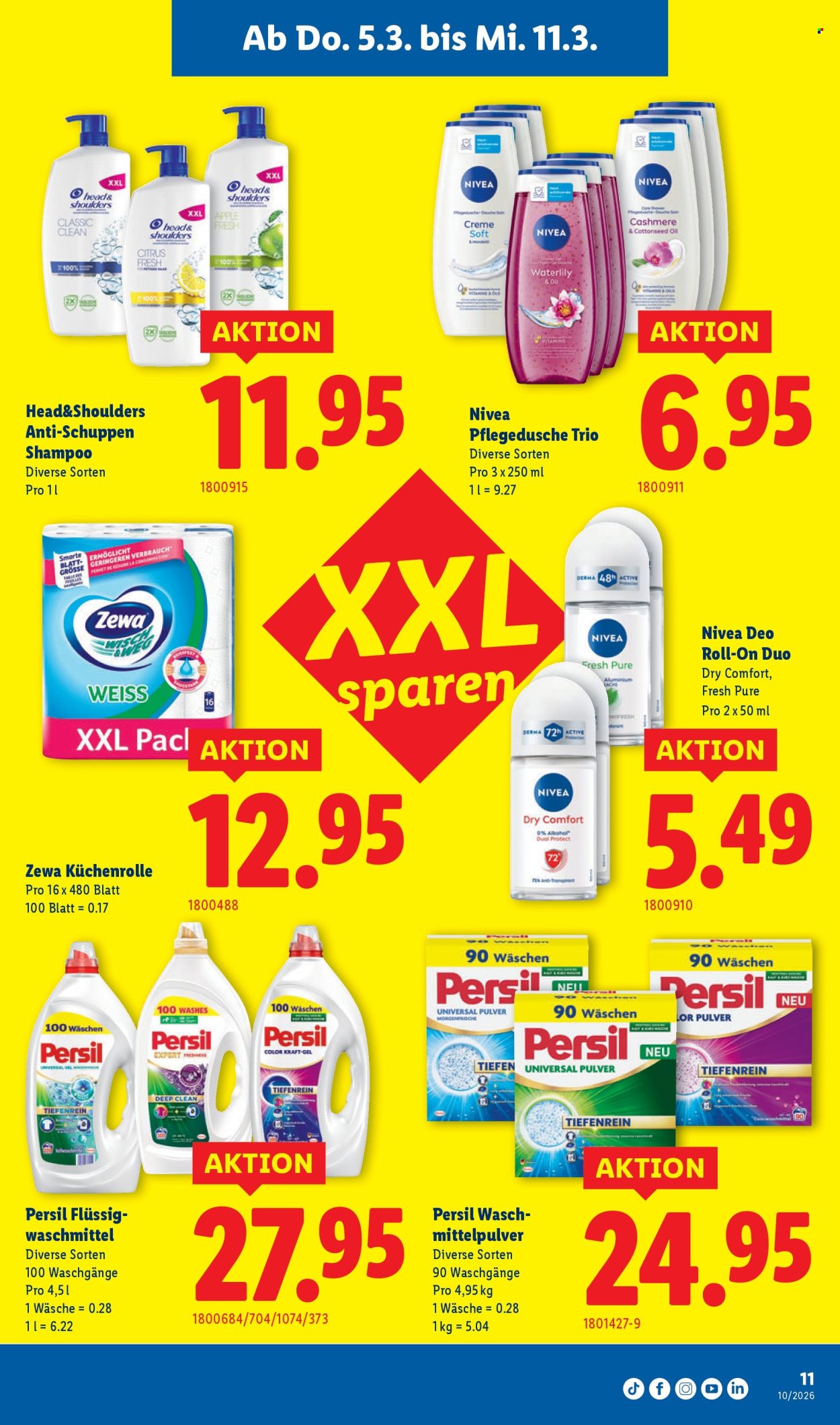 Catalogue Lidl - 5.3.2026 - 11.3.2026. Page 11. Page 11