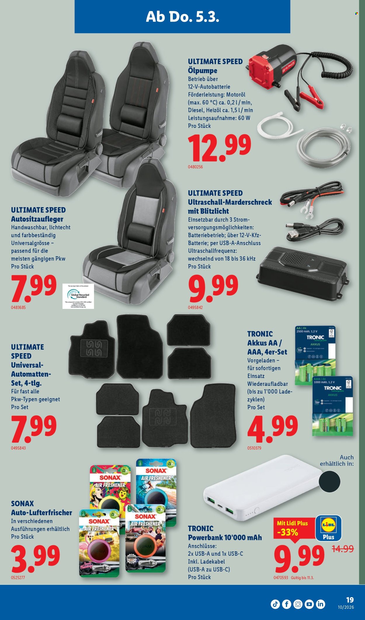 Catalogue Lidl - 5.3.2026 - 11.3.2026. Page 21. Page 21