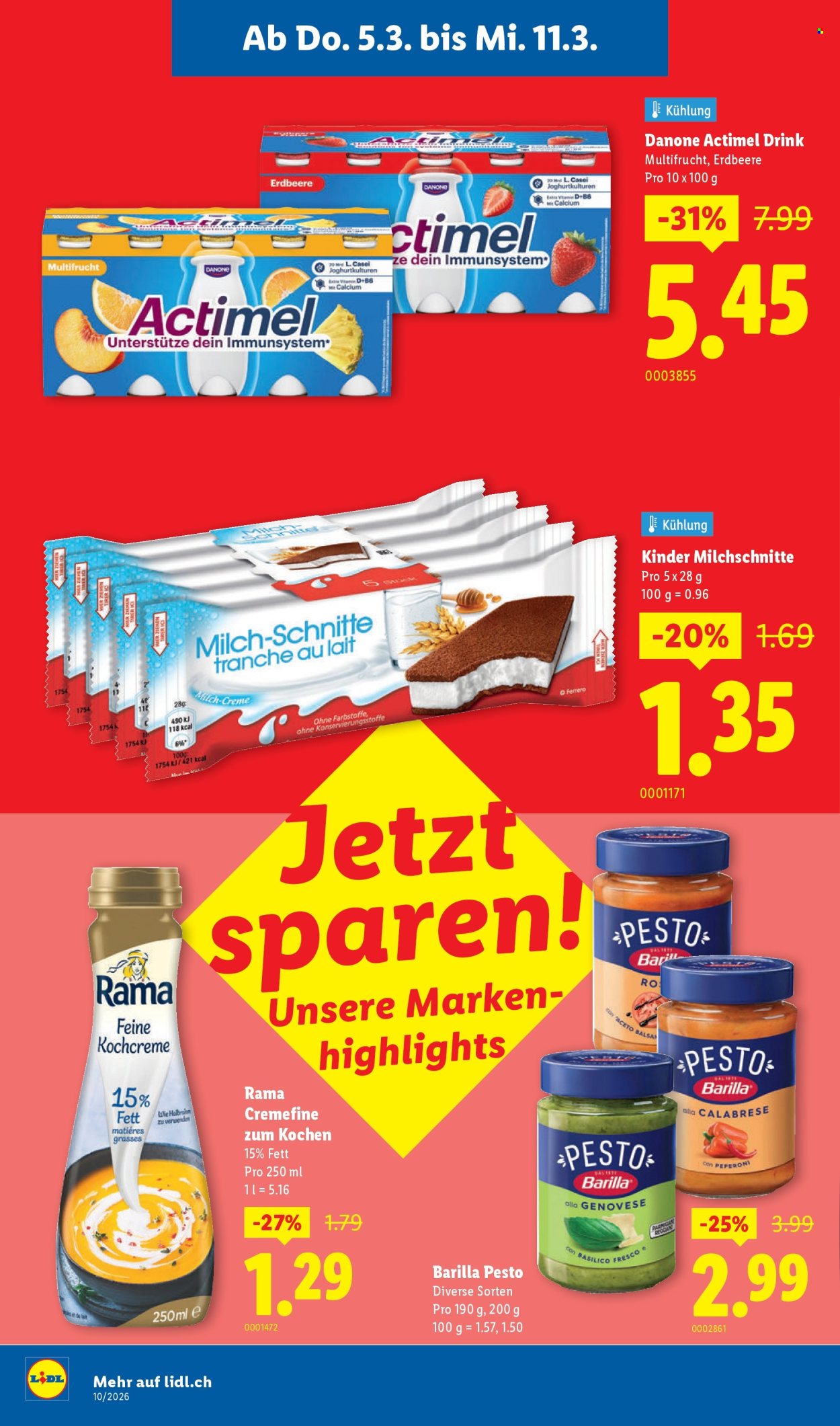 Catalogue Lidl - 5.3.2026 - 11.3.2026. Page 2. Page 2