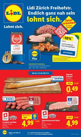 Lidl - Neueröffnung Lidl Zűrich