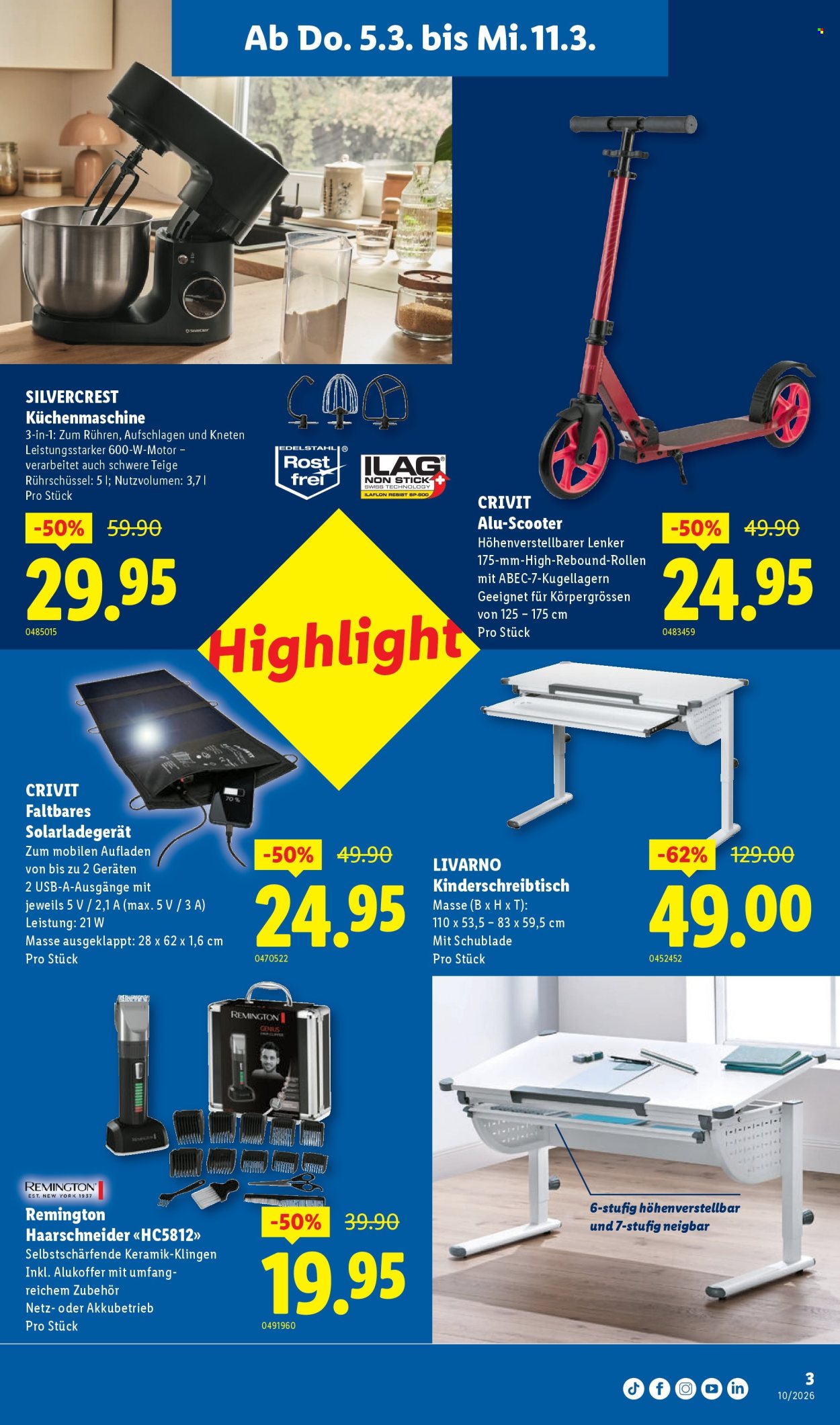 Catalogue Lidl - 5.3.2026 - 11.3.2026. Page 3. Page 3