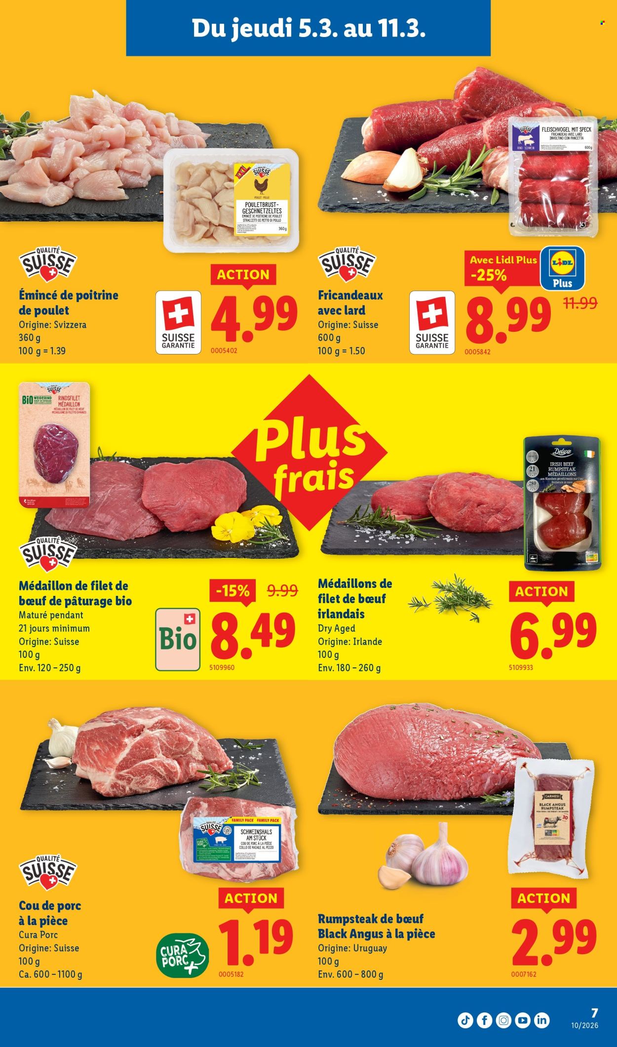Catalogue Lidl - 5.3.2026 - 11.3.2026. Page 7. Page 7