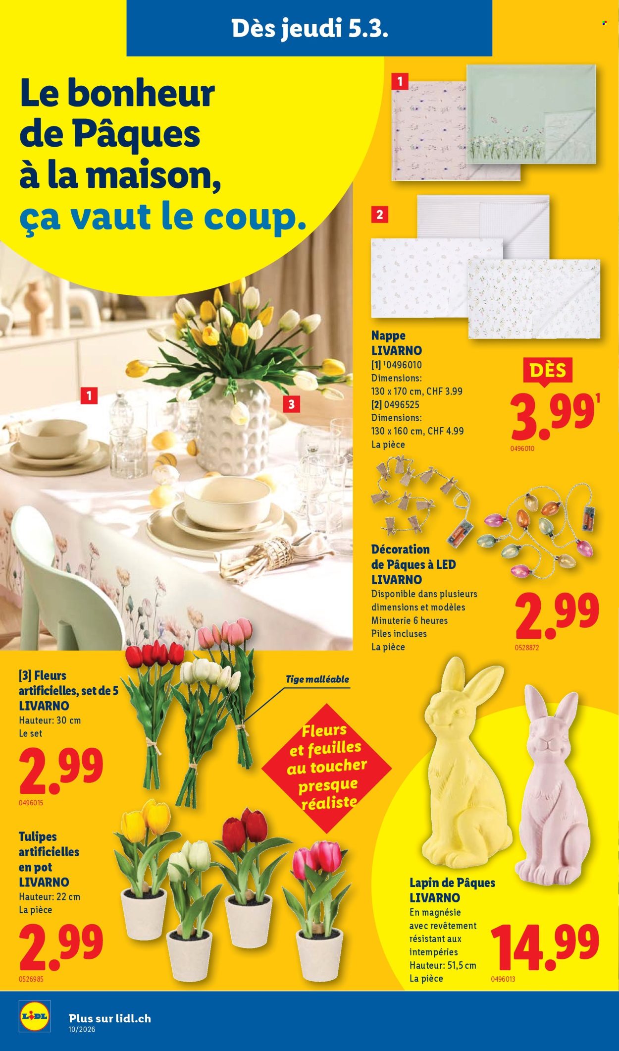 Catalogue Lidl - 5.3.2026 - 11.3.2026. Page 22. Page 22