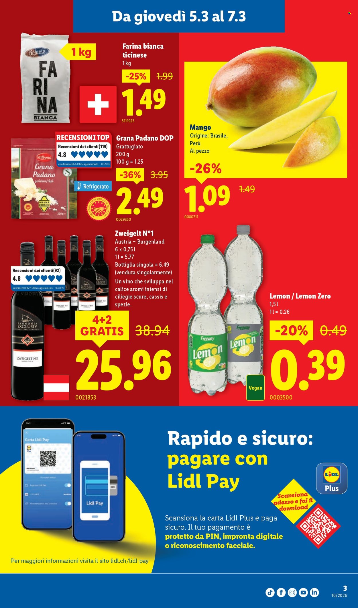 Catalogue Lidl - 5.3.2026 - 11.3.2026. Page 3. Page 3