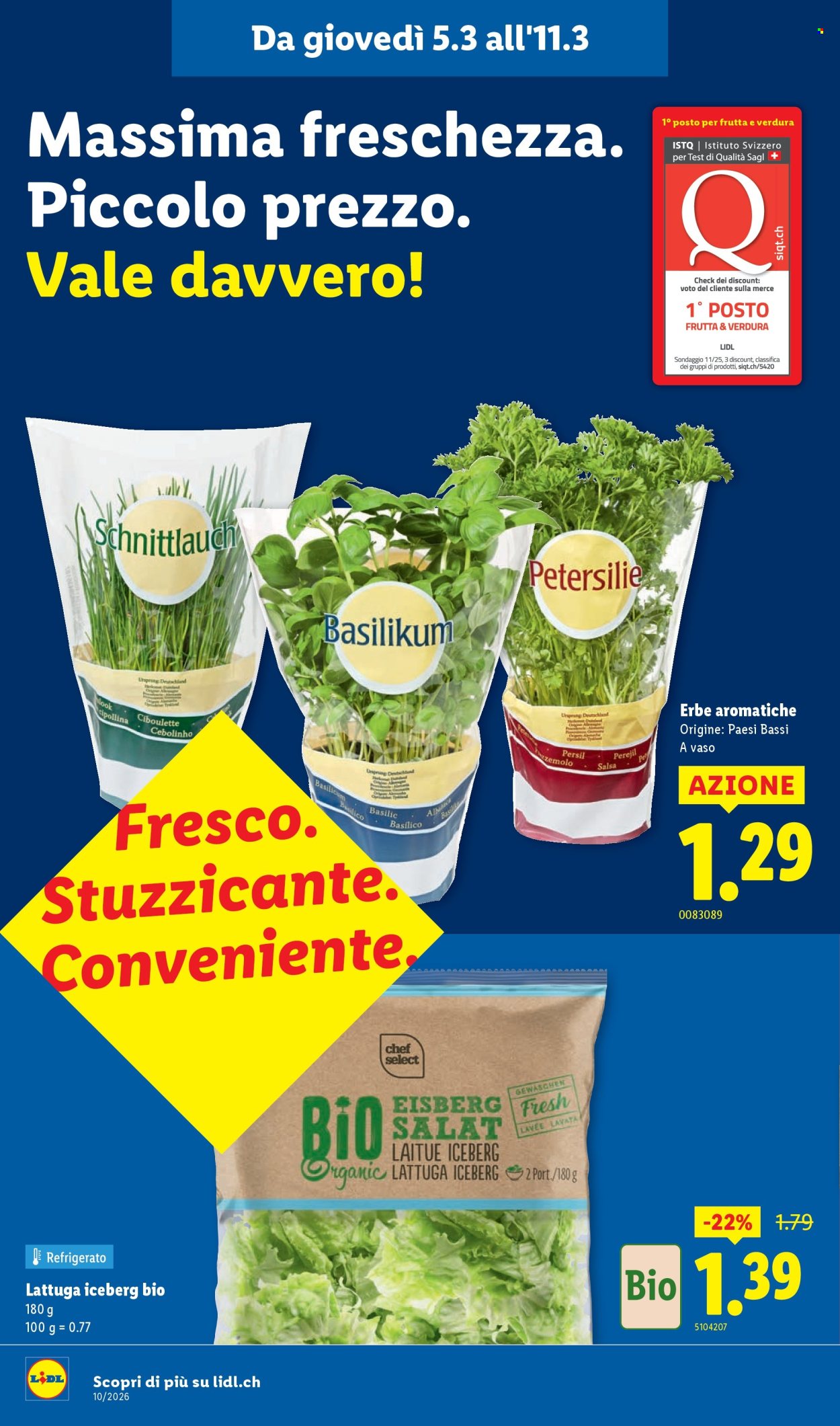 Catalogue Lidl - 5.3.2026 - 11.3.2026. Page 4. Page 4