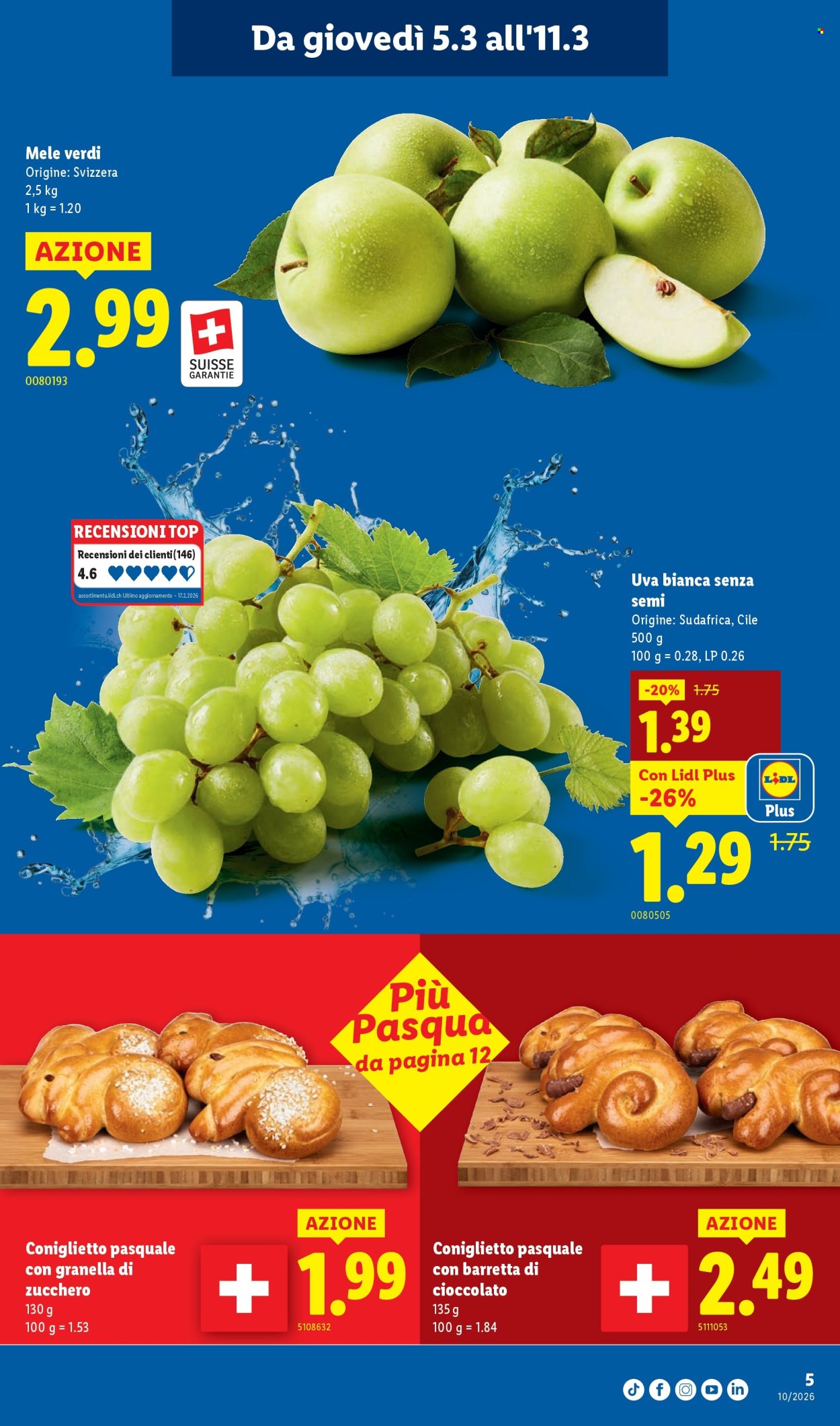 Catalogue Lidl - 5.3.2026 - 11.3.2026. Page 5. Page 5