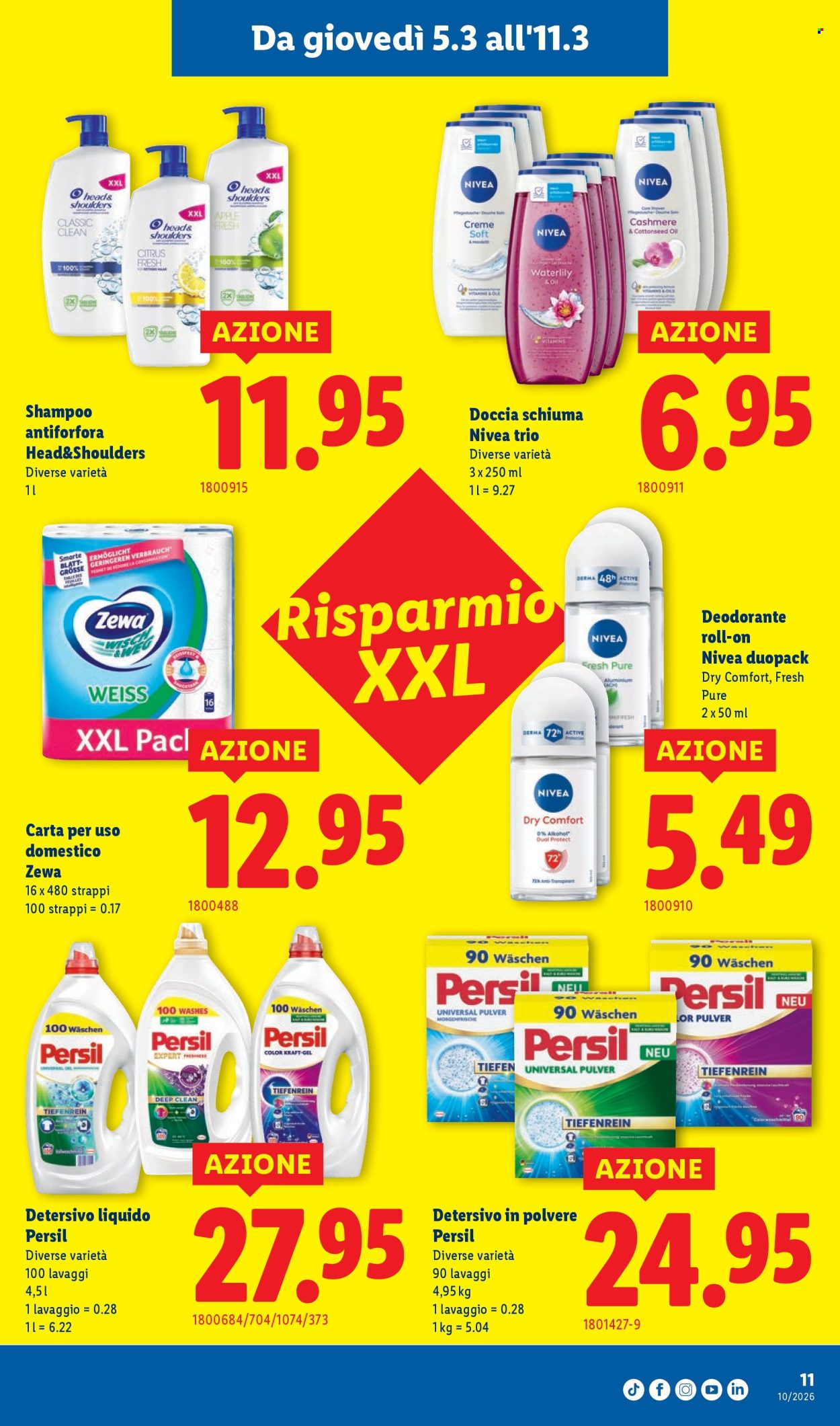 Catalogue Lidl - 5.3.2026 - 11.3.2026. Page 11. Page 11