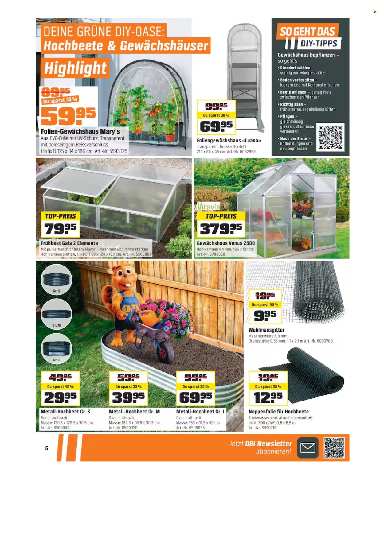 Catalogue OBI - 1.3.2026 - 18.3.2026. Page 6. Page 6