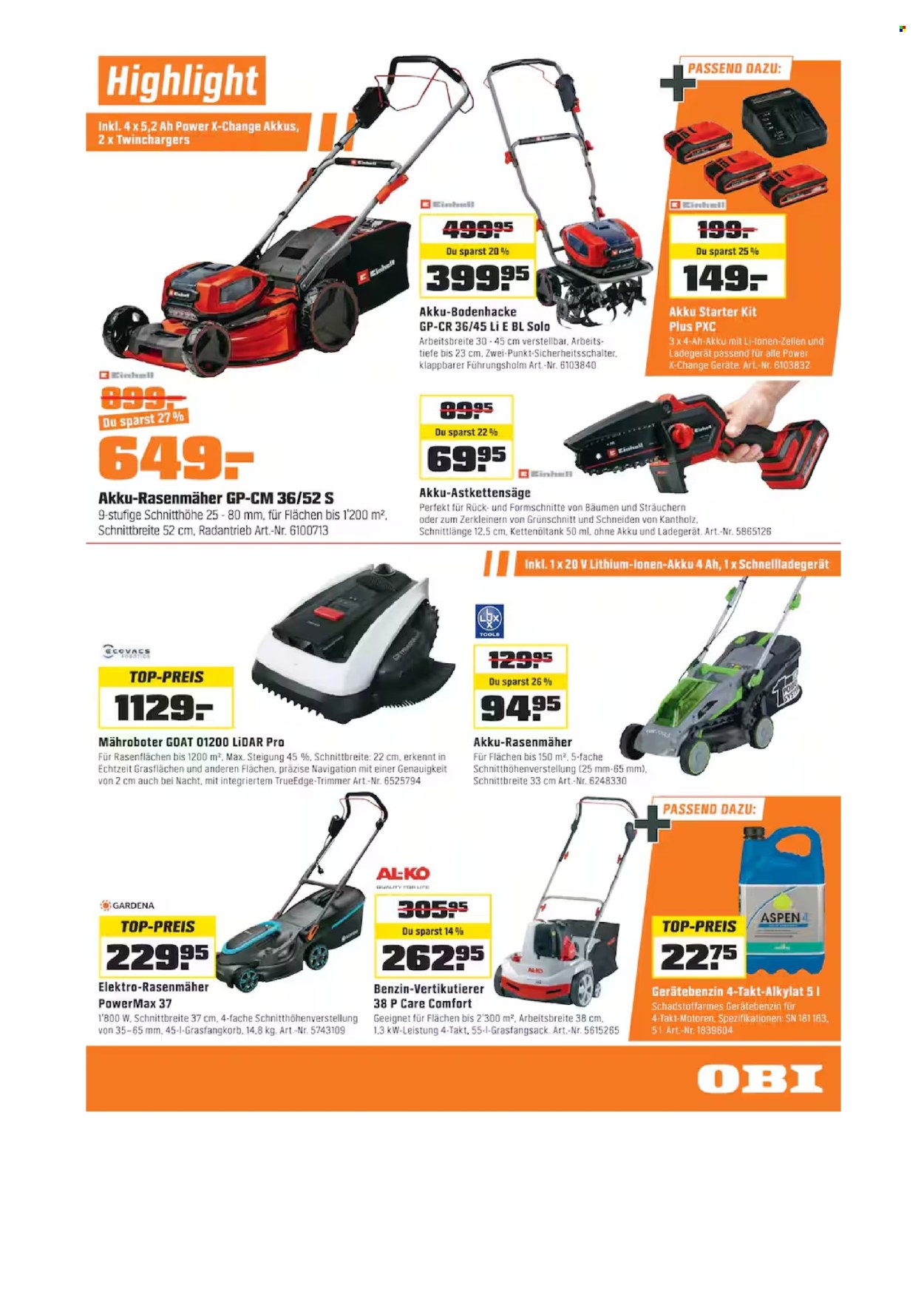 Catalogue OBI - 1.3.2026 - 18.3.2026. Page 7. Page 7