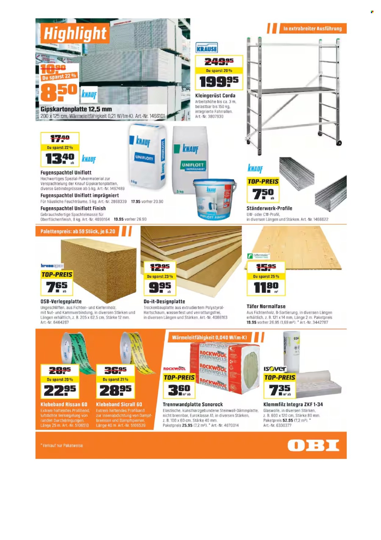 Catalogue OBI - 1.3.2026 - 18.3.2026. Page 13. Page 13