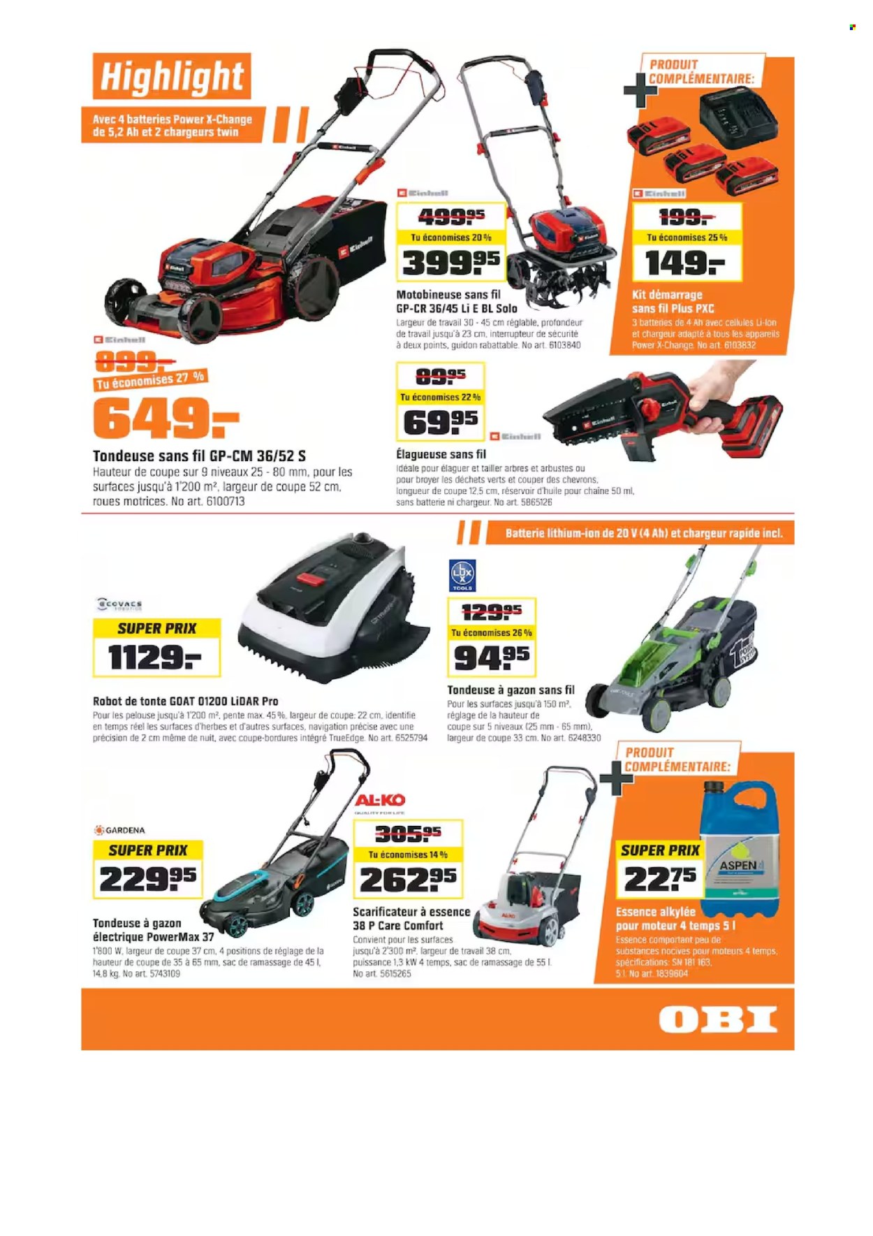 Catalogue OBI - 1.3.2026 - 18.3.2026. Page 7. Page 7