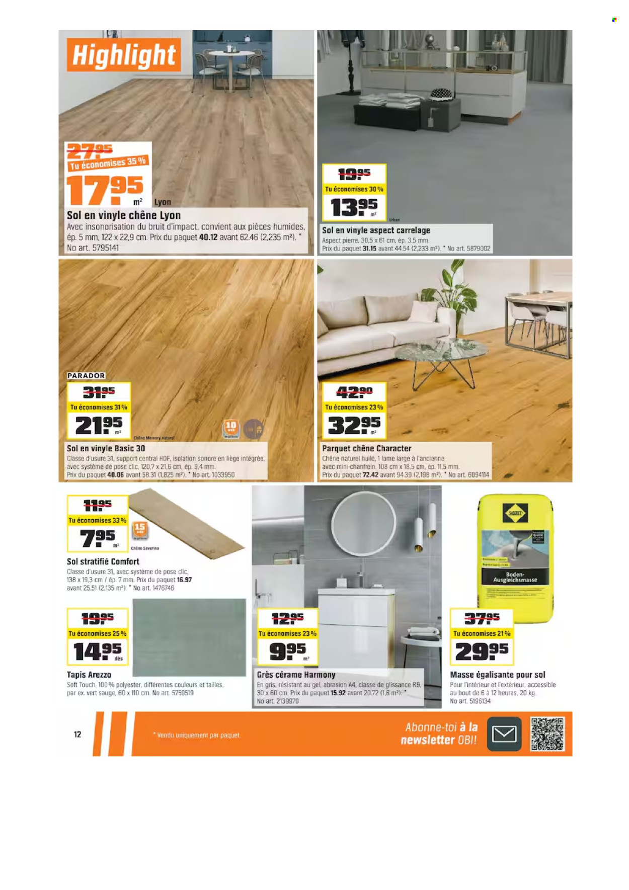 Catalogue OBI - 1.3.2026 - 18.3.2026. Page 12. Page 12