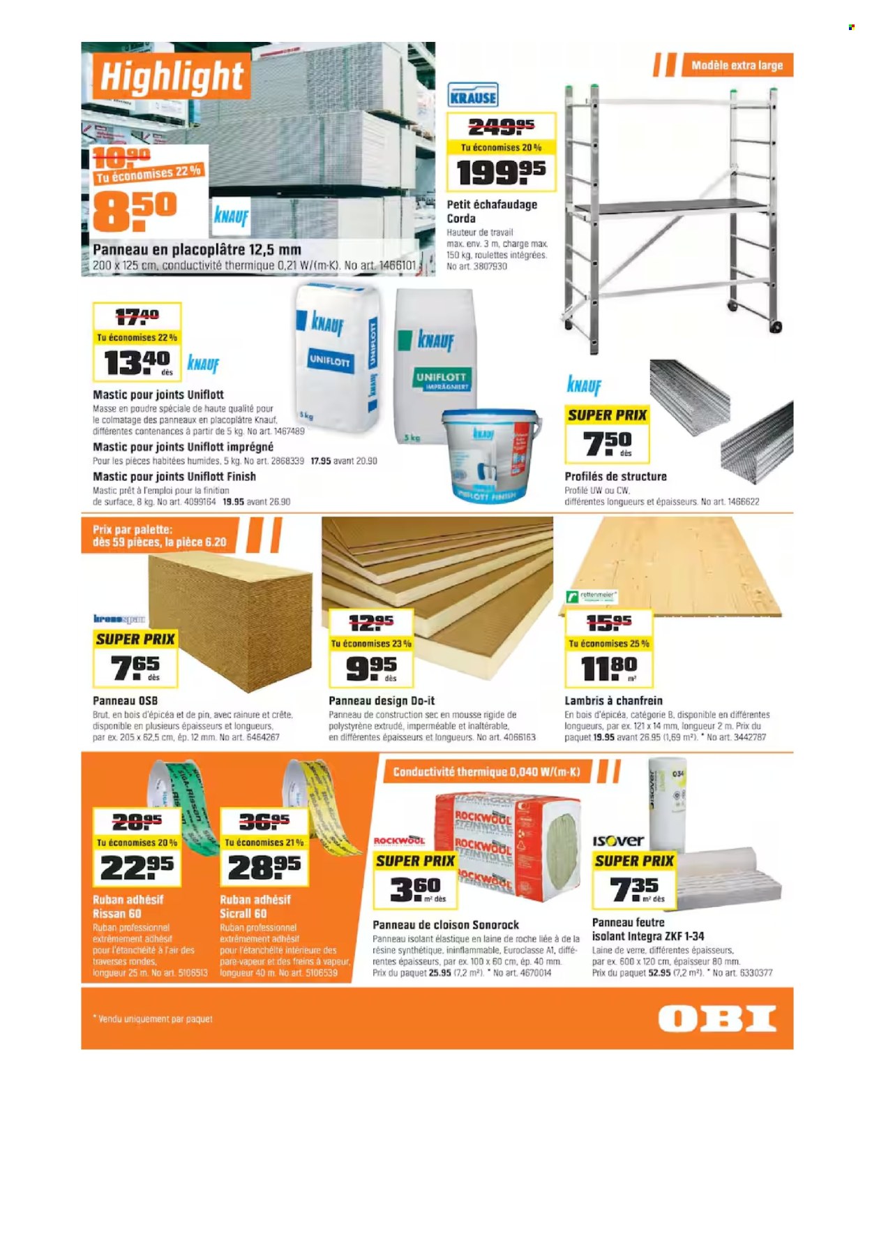 Catalogue OBI - 1.3.2026 - 18.3.2026. Page 13. Page 13