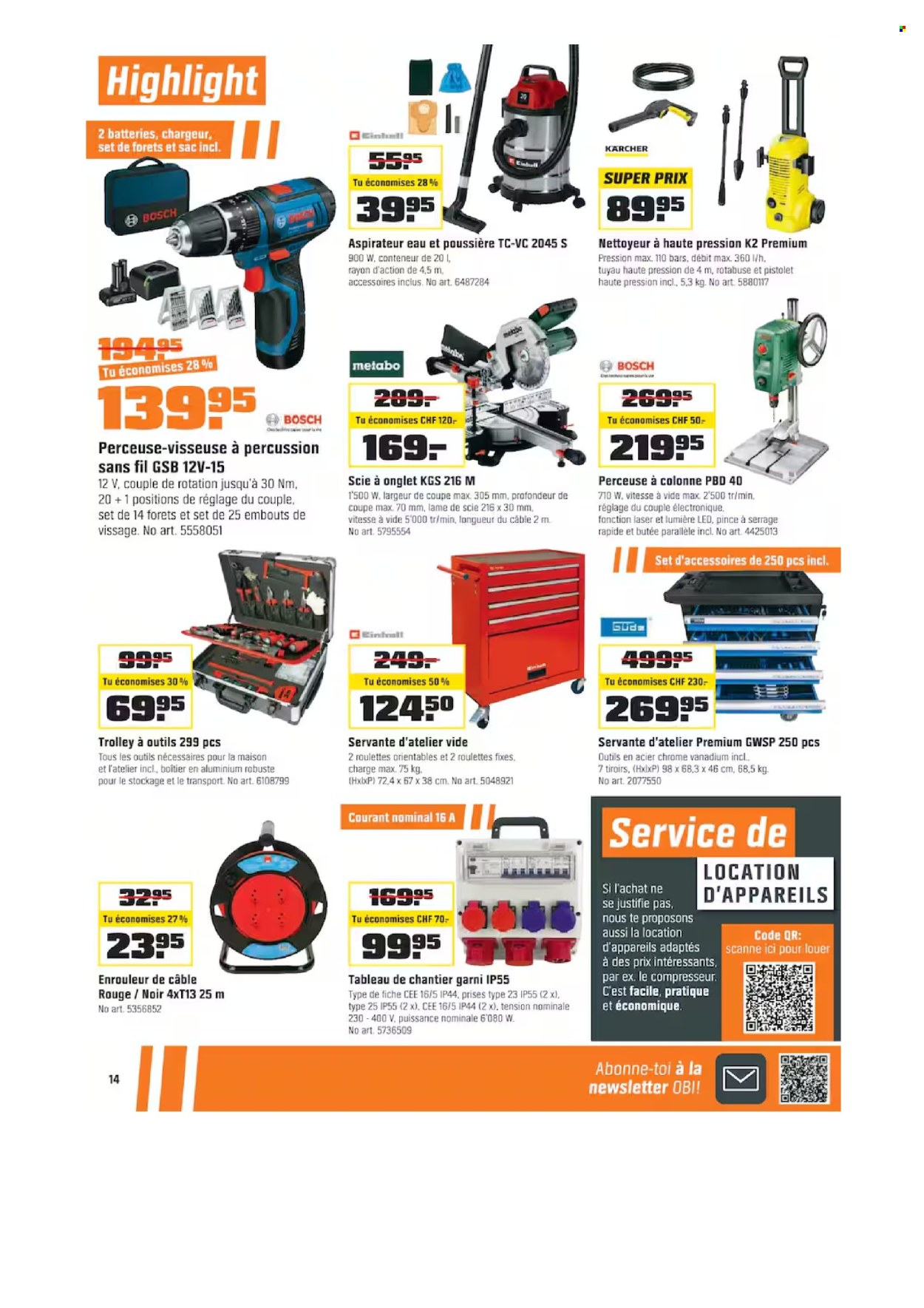 Catalogue OBI - 1.3.2026 - 18.3.2026. Page 14. Page 14