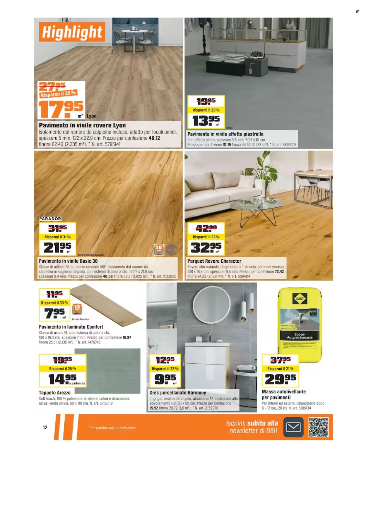 Catalogue OBI - 1.3.2026 - 17.3.2026. Page 12. Page 12