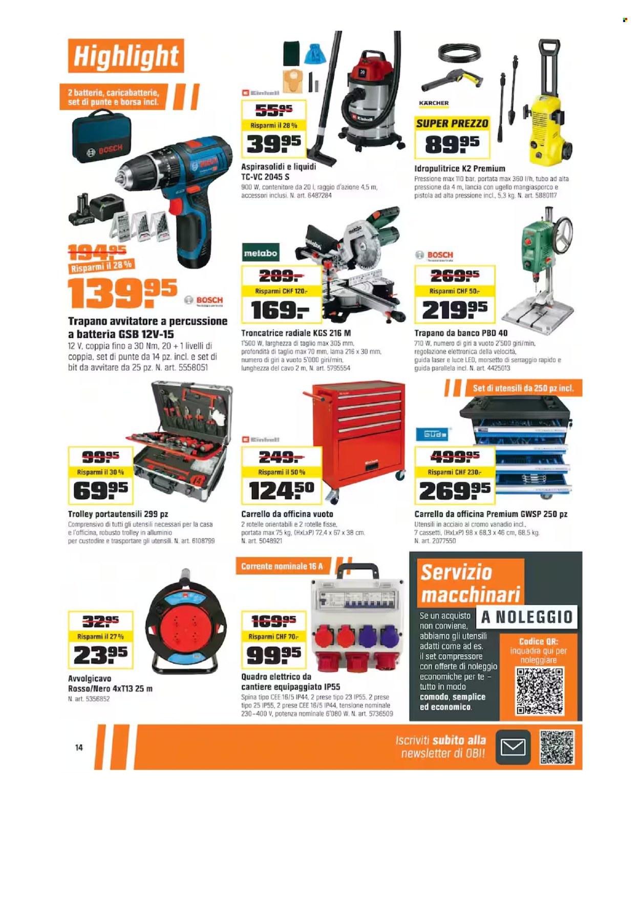 Catalogue OBI - 1.3.2026 - 17.3.2026. Page 14. Page 14