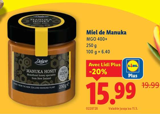 MIEL DE MANUKA
