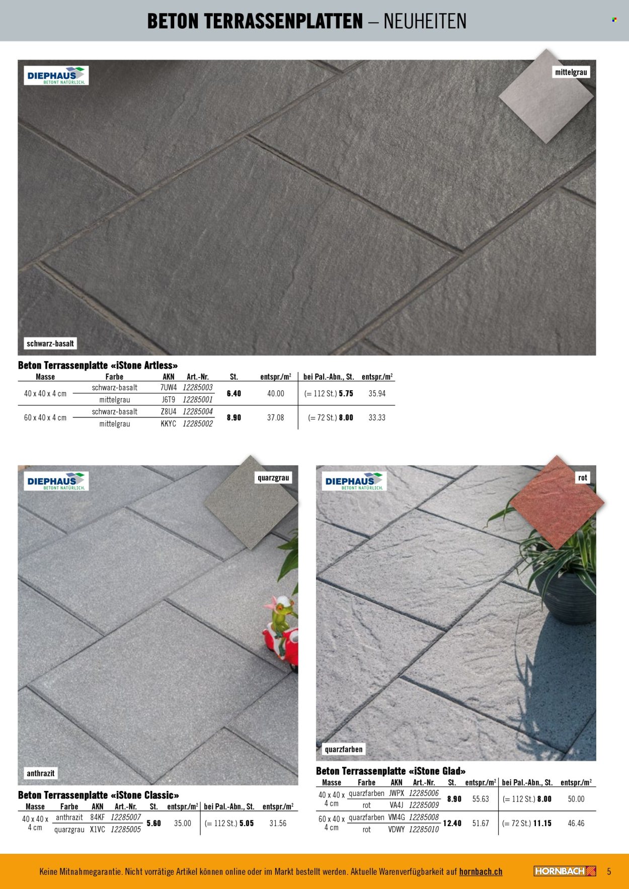 Catalogue Hornbach. Page 5. Page 5