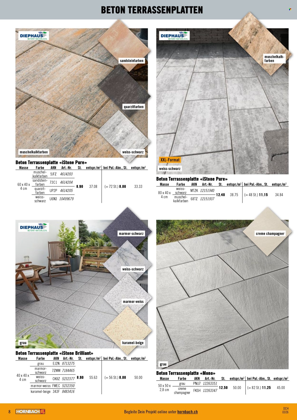 Catalogue Hornbach. Page 8. Page 8