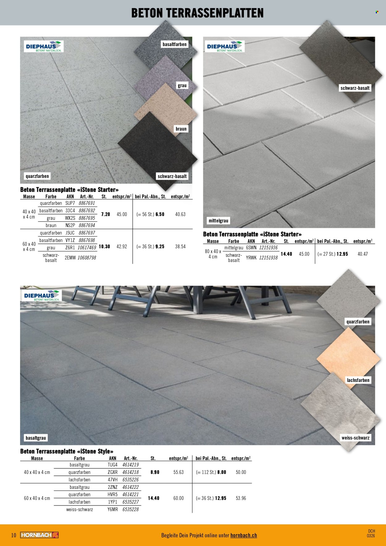 Catalogue Hornbach. Page 10. Page 10